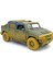 2005 Hummer H2 Sut (Çamur Desenli) - Çek Bırak 5inch. Lisanslı Model Araba, Oyuncak Araba 1:40 2