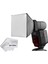 - Tepe Kafa Flash Flaşları Için 10X13CM Softbox Yumuşatıcı Diffuser - Canon Nikon Sony Fujifilm Godox Yongnuo vb. 1