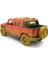 2005 Hummer H2 Sut (Çamur Desenli) - Çek Bırak 5inch. Lisanslı Model Araba, Oyuncak Araba 1:40 4