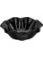 Dalgalı Melamin Kase 35 cm Siyah 1