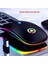 Şarj Edilebilir Kablosuz LED Işıklı Sessiz Optik Mouse 2