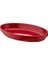 21040.R - Olie Oval Kırmızı Servis Tabağı 40x25 cm, Thermoset Melamin 1