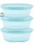 Buzdolabı Saklama Kapları 3'Lü 600 Ml (Üç Şekerpare) 1