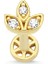 Altınsepeti Altın Lotus Tragus Küpe AS56PC 1