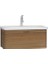 Nest Trendy Lavabo Dolabı 80 cm Tek Çekmeceli Hareli Doğal Ahşap 56138 1