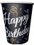 Bardak Sparklıng Confettı Happy Bırthdat 8'li 1