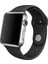 Apple Watch Uyumlu Seri 6 44 mm Silikon Kordon Kayış Siyah 1