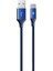 Alumicable Örgü Type C Şarj Kablosu - Lacivert 120 cm 1