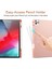 Apple iPad Pro 12.9 2020 Kılıf-Rebound Pencil-Rose Gold 5