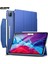 Apple iPad Pro 12.9 2020 Kılıf-Yippee Color With Hasp-Navy Blue 2