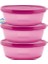 Buzdolabı Saklama Kapları 3'Lü 600 Ml (Üç Şekerpare) 1