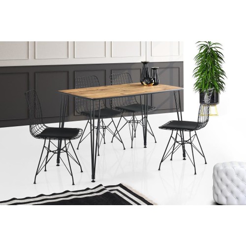 sivasgozde ekonomik mdf mutfak masasi ve 4 adet sandalye fiyati