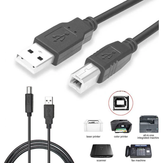 Moonkip Hp Laserjet Pro M102A USB Yazıcı Printer Ara Bağlantı Kablosu