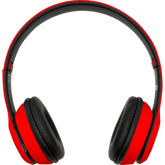 Preo My Sound MS15 Kulaküstü Kablosuz Kulaklık Kırmızı