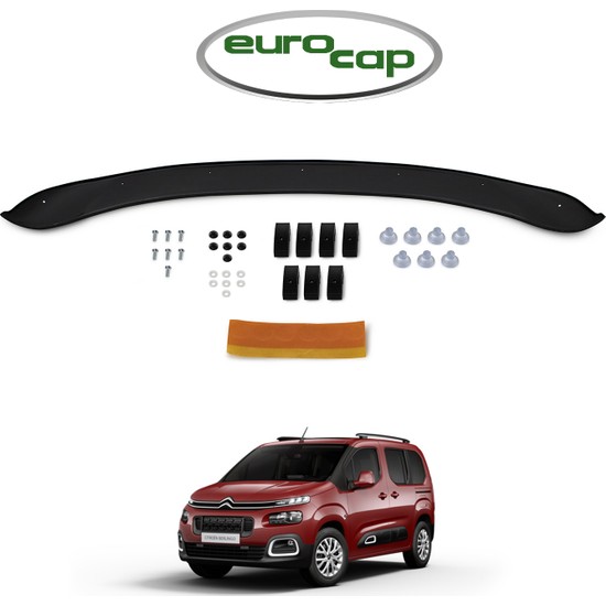 Eurocap Citroen Berlingo Ön Kaput Koruma Rüzgarlığı 3 Mm Fiyatı