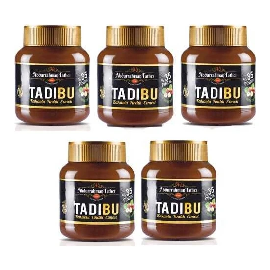 Tadıbu Kakaolu Fındık Ezmesi 330 gr x 5