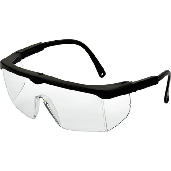 May Safe Şeffaf Usta Çapak Gözlüğü Ayarlı Koruyucu Gözlük