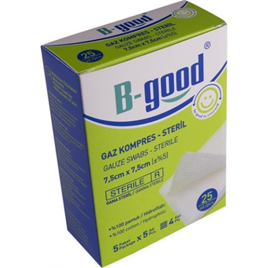 B-Good Gaz Kompres 7,5 Cm X 7,5 Cm 25'li Fiyatı