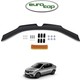 eurocap Renault Symbol Ön Kaput Koruma Rüzgarlığı 3 mm Akrilik (Abs) Parlak Siyah Deflektör 2013->