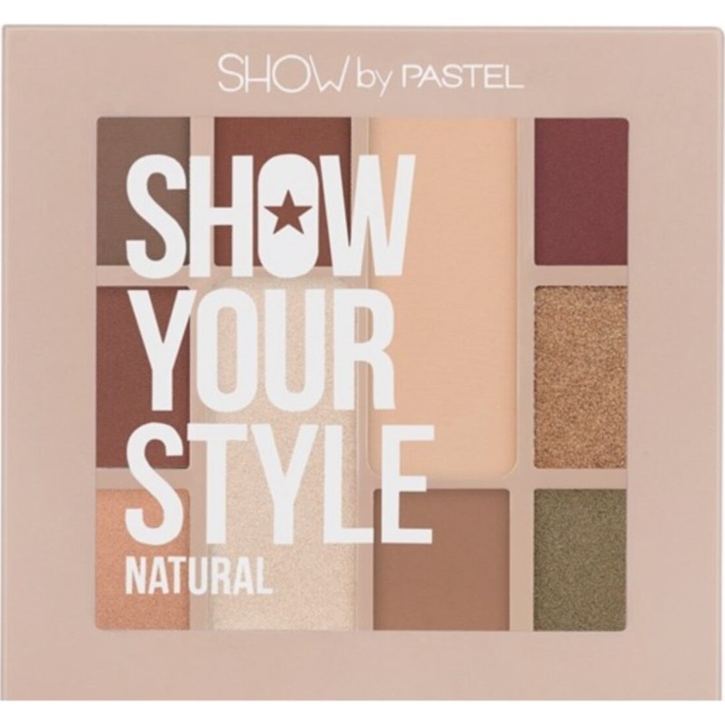 Pastel Show Your Style Naturel Far Paleti No 464 Mat ve Işıltılı Seçeneklerle Profesyonel Göz Makyajı
