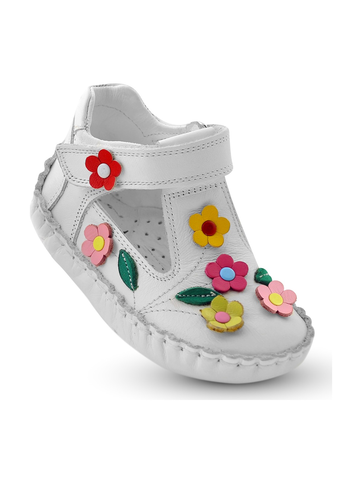 Kaptan Junior İlk Adım Deri Kız Bebek Ayakkabı