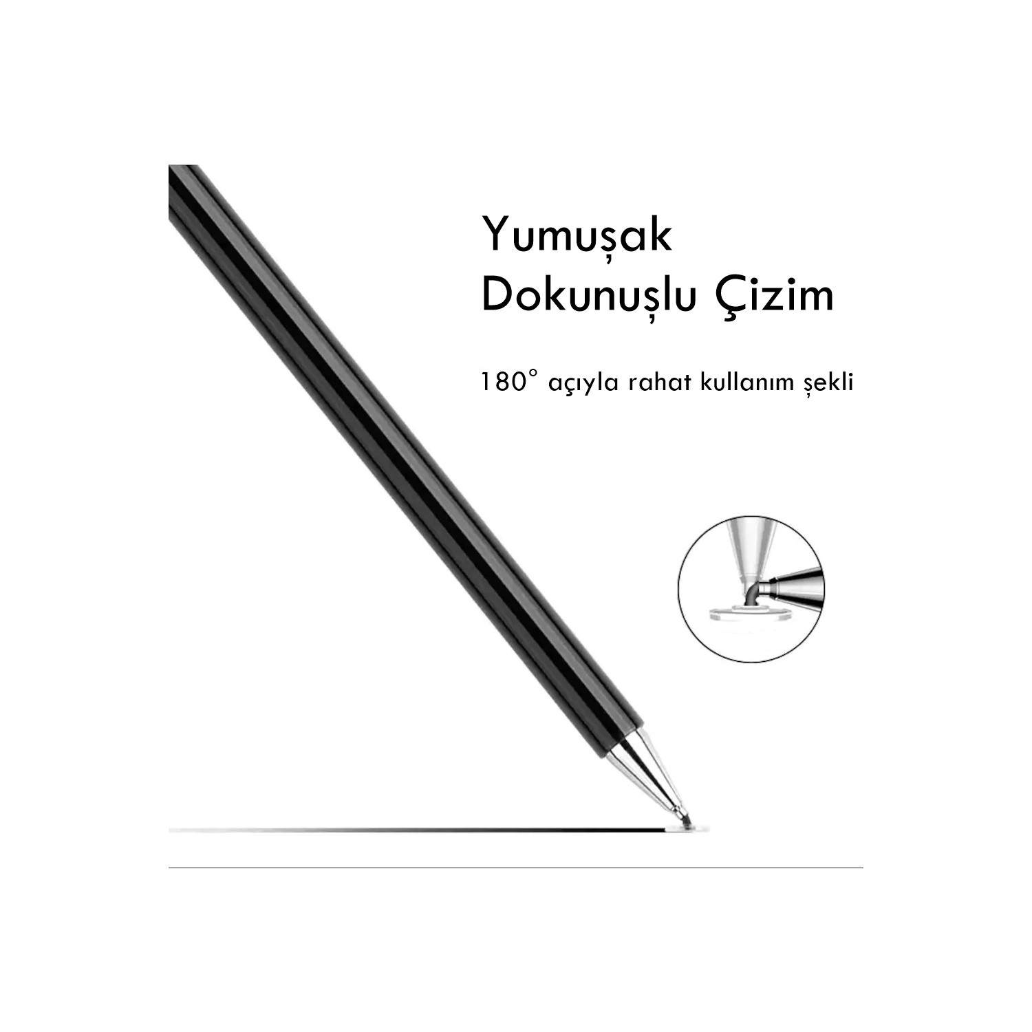 Dokunmatik Kalem Passive 2in1 Tablet Kalemi Çizim & Yazı Fiyatı