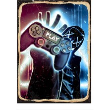 Tablomega Playstation Art Mdf Poster 50 cm x 70 cm