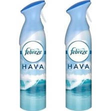 Febreze Hava Ferahlatıcı Sprey Oda Kokusu Okyanus Esintisi 2'li Paket x 300 ml