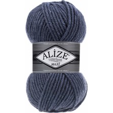 Alize Denim Melanj Alize Süperlana Maxi - 203  (5 Li Paket)