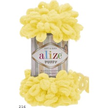 Sarı Alize Puffy 216 (5 Li Paket)