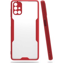 Nettech Samsung Galaxy M51 Uyumlu Platin Seri Silikon Kılıf