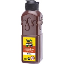 Nova Color 250 Gram Akrilik Boya Kahverengi (NC-3016)