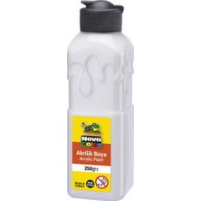 Nova Color 250 Gram Akrilik Boya Sedef Beyaz (NC-3034)