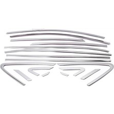 Araba Alışveriş Hyundai Aksesuar IX35 Sportif Tam Tur Metal Krom Cam Çıta Seti