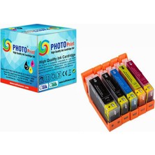 Photo Print® 934XL 4 Renk Muadil Kartuş Seti