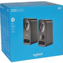 Logitech Z150 2.0 Multimedya 3.5 mm Kulaklık ve Yardımcı Jak Stereo Hoparlörler Speaker