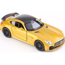 Welly 1:36 Ölçek Mercedes Amg Gt Diecast Çek Bırak Model Araba