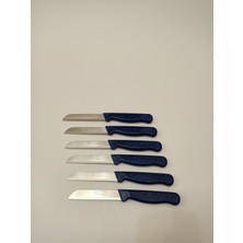 Solingen Tırtıklı Meyve Sebze Bıçağı Lacivert Simli