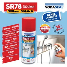 Vodaseal 2 Adet Çok Amaçlı Silikon Etiket Mastik Yapışkan Küf Pas Sökücü SR78