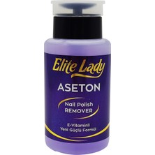 Elite Lady 3'lü 200 ml Tırnak Bakım Seti Aseton Seti Ekstra Güçlü Oje Çıkarıcı Tırnak Sarartmayan Aseton