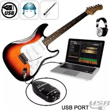 Wozlo WZ-7820 USB Gitar Guitar Link Kablosu Çevirici Dönüştürücü