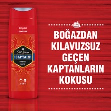Old Spice Captain Duş Jeli & Şampuan 400 ml x 2