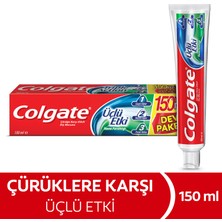 Üçlü Etki Nane Ferahlığı Diş Macunu 150 ml