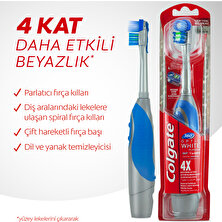 Colgate 360 Pilli Optik Beyaz Platinum Beyazlatıcı Yumuşak Diş Fırçası