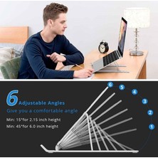 My Black Tablet Notebook Tutucu Stand Siyah - Beyaz