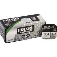 Maxell 364 SR621SW 1.55V Saat Pili 10'lu