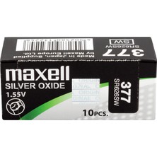 Maxell 377 SR626SW 1.55V Saat Pili 10'lu