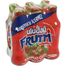 Uludağ Frutti Karpuz - Çilek 6X200 ml