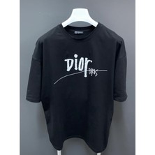 Amor Man World Wide Arı Sırt Baskılı Yüzde Yüz Pamuk Bol Kesim Oversize Erkek Tşört