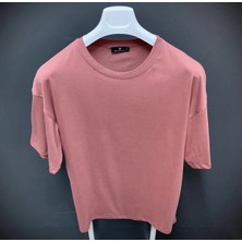 Amor Man Pudra Bol Kesim Oversize Ter Tutmayan Outdoor Yüzde Yüz Pamuk Erkek Tşört